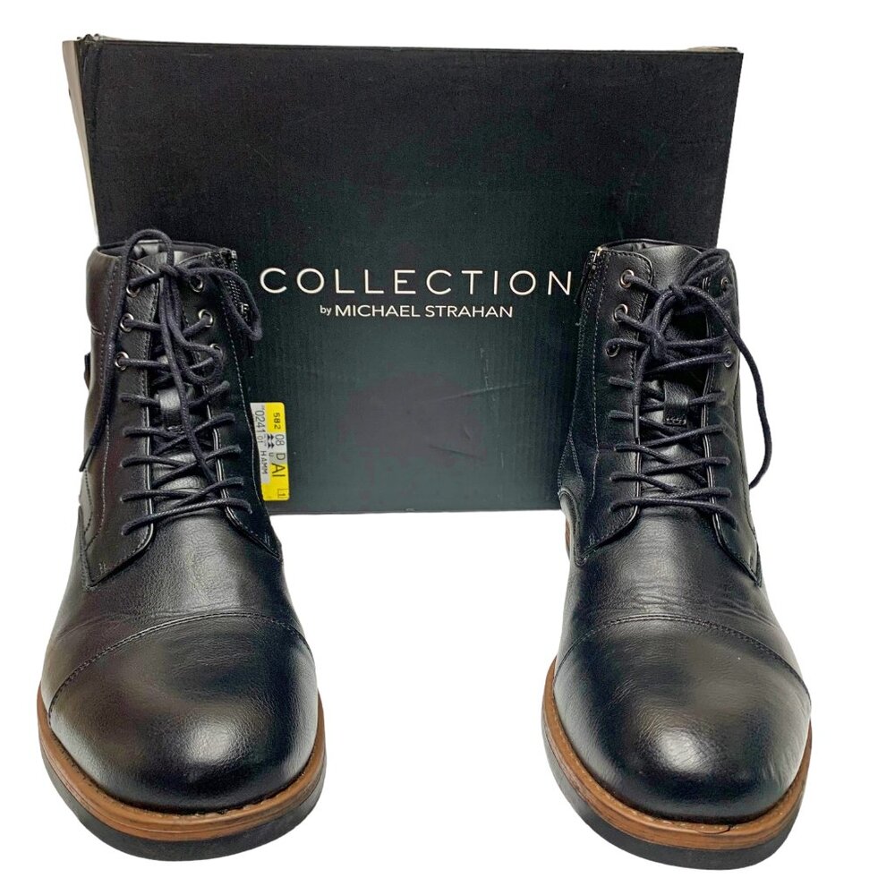 Collection by Michael Strahan Jay Lace Up Cap To Boots